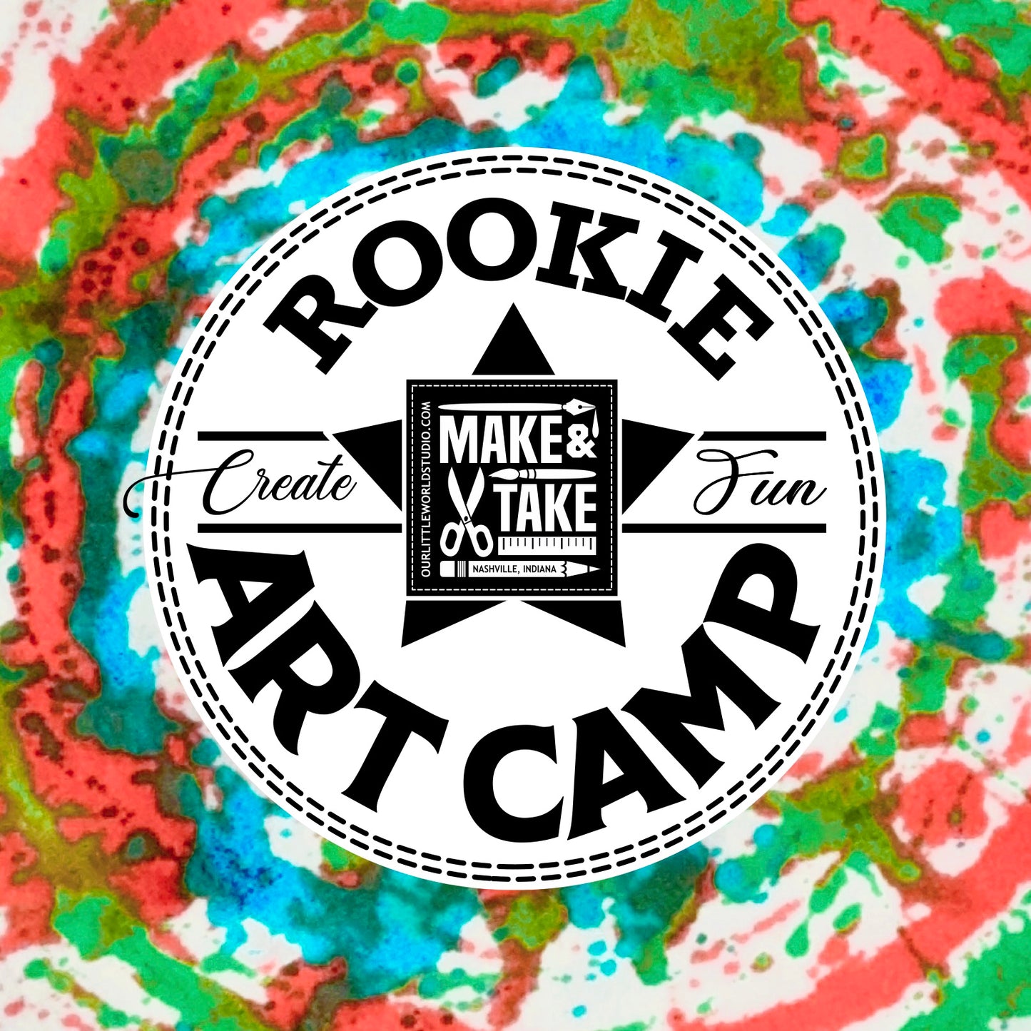 ROOKIE ART CAMP - JULY 6-8 - 9:00 AM to 11:00 AM