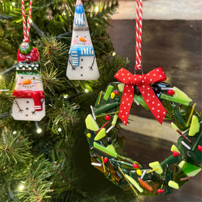 DEC 4 - Fused Glass Ornaments