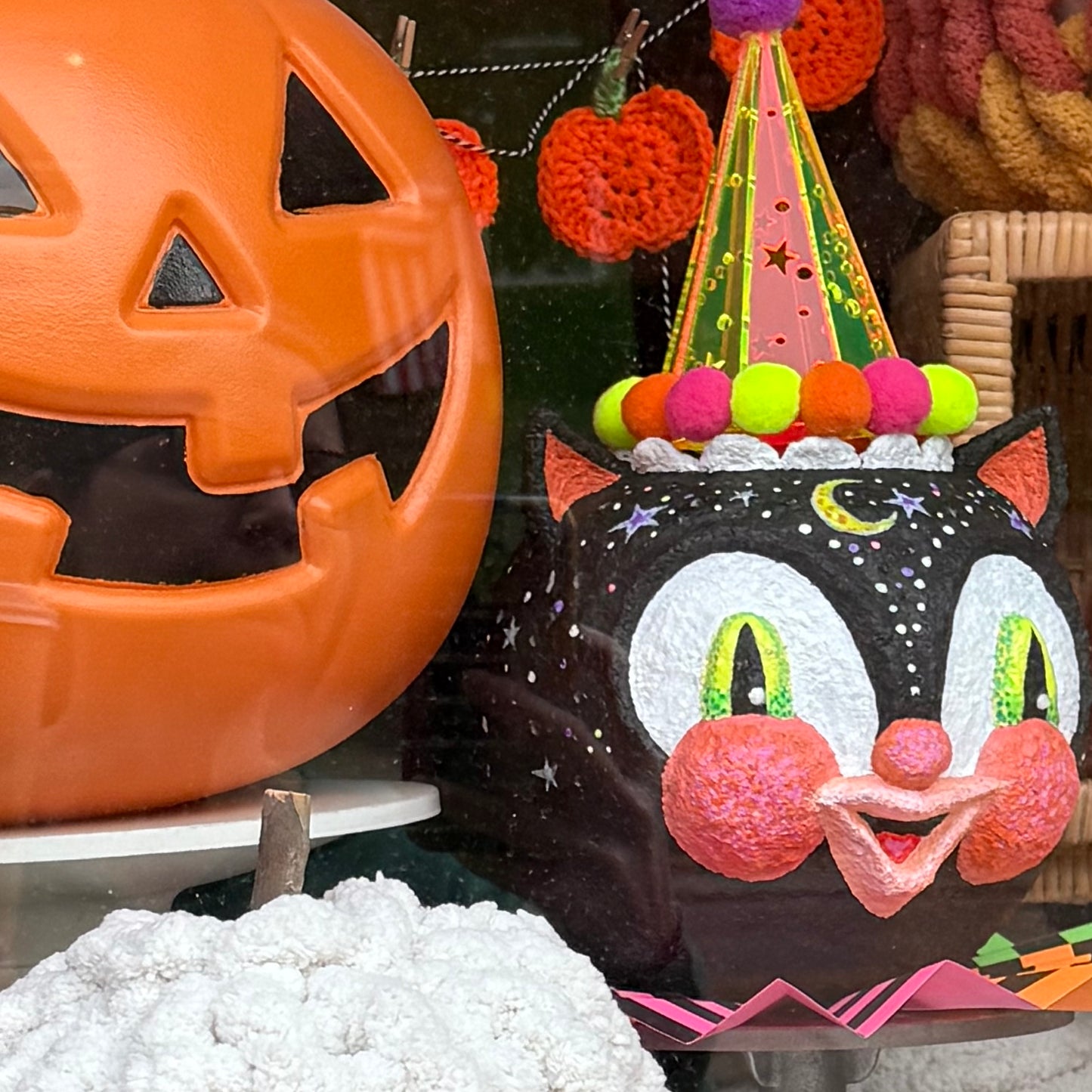 September 4 & 11 - Vintage Paper Mache Pumpkin Buckets