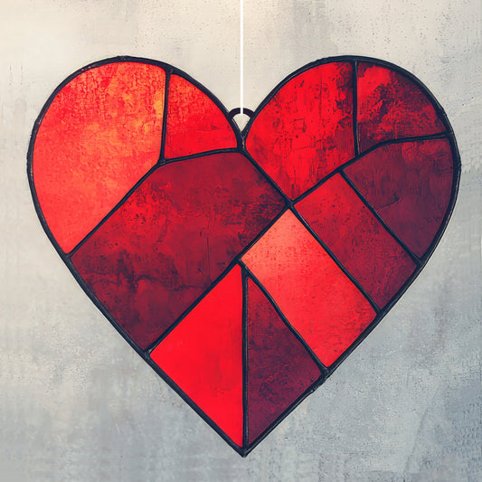 Friday - January 30 - Stained Glass Heart
